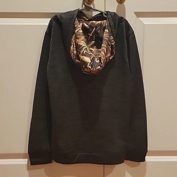 Outerbanks North Carolina Kid's Hooded Sweatshirt charcoal gray sz L - Picture 9 of 9